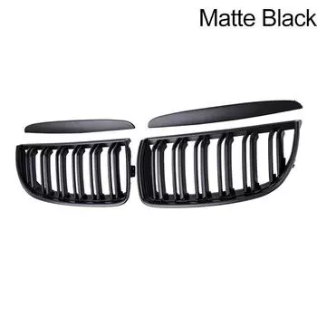 Решетка Pulleco Racing Grill Gloss Black для переднего бампера автомобиля Решетки для BMW E90 E91 3 серии 323I 328I 335I 330I 325I 05-08 ABS матовый черный