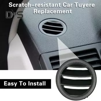 Решетка вентиляционного отверстия переменного тока, износостойкая, устойчивая к царапинам, простая установка, запасные части вентиляционной решетки для Mercedes Benz C Class W204 Right коричневый