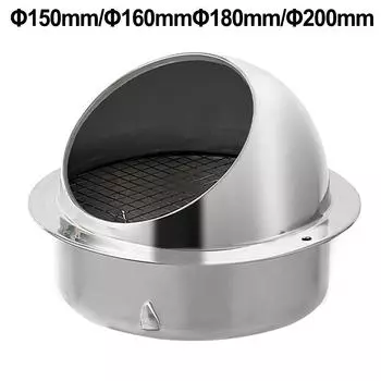 Решетка вентиляционного отверстия вытяжки из нержавеющей стали, утолщенная, плотная