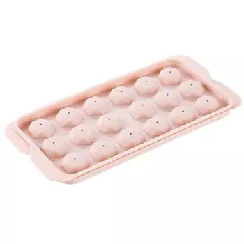 Решетки для подносов для льда, самодельная форма для кубиков льда, пластиковая форма для желе и пудинга с крышкой