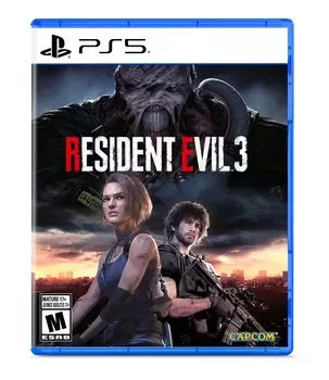 Resident Evil 3 Север PS5 (Импортная версия Америка) - синий