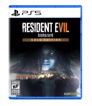 Resident Evil 7 Biohazard Gold Edition Север PS5 (Импортная версия Америка) - синий