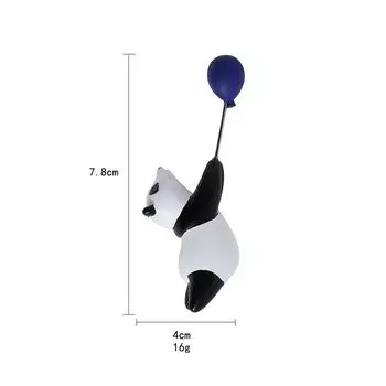 Resin Balloon Panda Magnets With Vibrant Colors For Refrigerator Decor And Gifts Deep Purple Panda