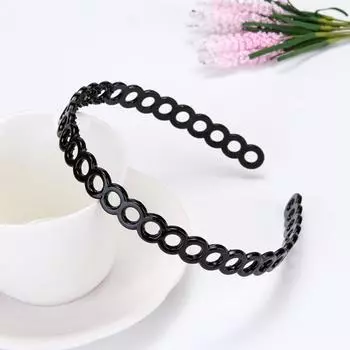Resin Face Mens Headdress Unisex Women Headband Head Hoop Hair accessories Hair Hoop 01