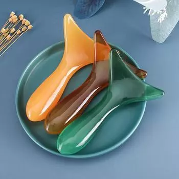 Resin Scraping Arc Shovel Cervical Massager Plate Shoulder Leg Back General Neck General Whole Body Meridian Dredging Tendon Bar