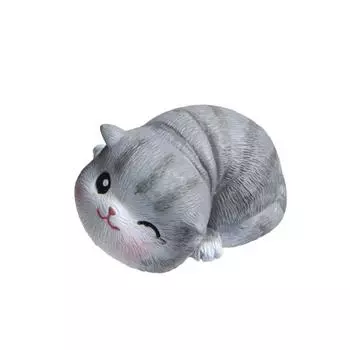 Resin Small Ocelot Magnet With Multiple Poses For Refrigerator Decor Gift And Lying Tiger Cat