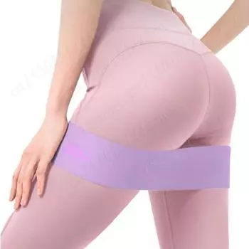 Resistance Loop Band Yoga Elastic Band Non Slip Tension Belt Exercise Workout Band Pilates Flexbands for Gym Workout зелёный