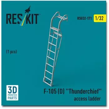 Reskit Boarding Ladder 3D Printer Resin Kit 1/32 F-105D RSKU32-0171 (Самолет)