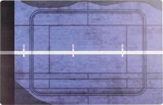 Reskit Британский HMS Indomitable 1942 Передний подъемник 280 x 180 мм Подставка для демонстрации RSKKS72057 1/72