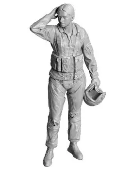 Reskit Corsair II Female Pilot Standing Position 1 3D Printer Resin Kit 1/32 A-7 RSKF32-0055 (Airplane)