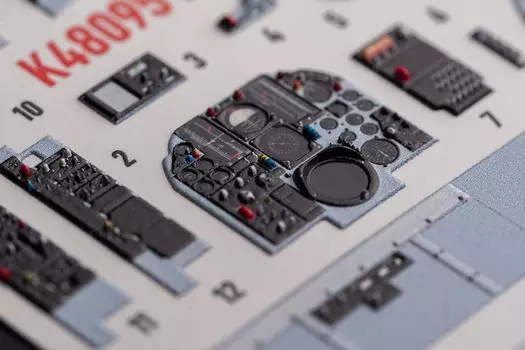 Reskit Interior 3D Decal Hobby Пластиковая модель Decal RSKK48095 1/48 F-105G (для Босса)