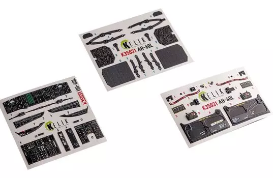 Reskit Interior 3D Decal Пластиковая модель Decal RSKK35031 1/35 UH-60L (Для Академии)