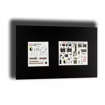 Reskit Mitsubishi Zero Fighter Type 21 Interior 3D Decal Пластиковая модель Decal RSKK32017 1/32 (для Тамии)