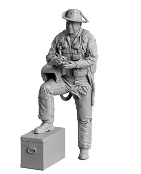 Reskit Мужской пилот стоячая позиция 2 3D принтер смоляной набор 1/32 F-105 (Д, Ф, Г) РСКФ32-0064 (Самолет)