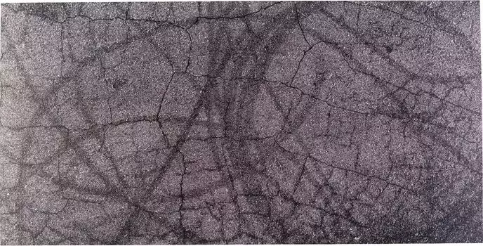 Reskit Трещиноватый асфальт x Подставка для дисплея RSKKS24009 1/24 (180 357мм)