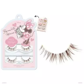 Ресницы Disney Romantic Series Minnie [№ 2 Sweet Eye Brown] DN13361 2 пары, 4 шт.