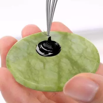 Ресницы Прививка Прокладка Ресницы Наращивание Клей Поддон Держатель круглый поддон