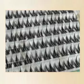 Ресницы серии Puppy, отдельные пучки, накладные ресницы, подходят для круглых глаз, пушистые, натуральные, густые, завитые, красота, ежедневный макияж 1