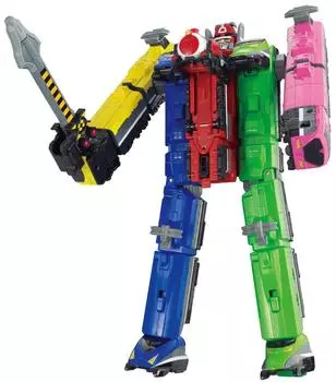 Ressha Sentai ToQger Ressha Комбинированная серия Ressha Комбинированный DX Tokyuoh 1-5