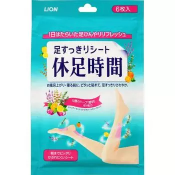 Rest Time Lion Rest Time Plus Освежающая простыня для ног, спины, икр, охлаждающая 6 простыней