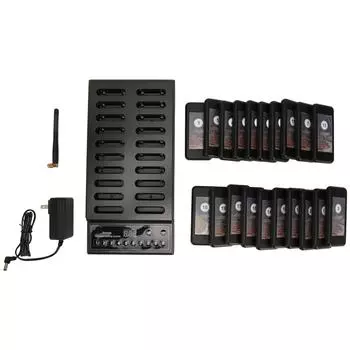 Ресторанный зуммер-пейджер, система пейджера для грузовиков с едой, 20 заказов, бипер для ресторана, церкви