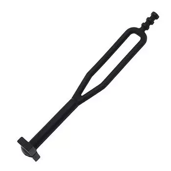Restoration Aluminum Alloy Side Stand Parking Rod Side Support Suitable for Scrambling Motorcycle KTM Husqvarna 08-25 Hanging glue Black