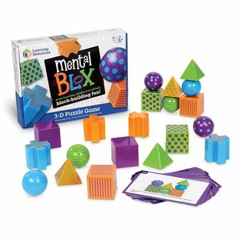 Ресурсы для обучения Игра на критическое мышление Mental Blox Игра на критическое мышление Intelligence Block LER 9280
