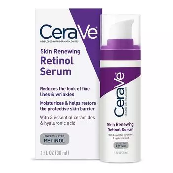 Ретинол для обновления кожи 1 жидкая унция CeraVe, сыворотка, (30 мл)