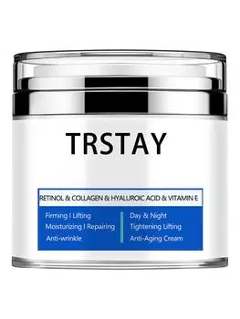 РЕТИНОЛ, КОЛЛАГЕН, ГИАЛУРОВАЯ КИСЛОТА И ВИТАМИН Крем увлажняющий и осветляющий мелкие морщины увлажняющий крем для снега укрепляющий крем для подтяжки кожи 5g