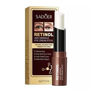 Ретиноловый крем-стик для глаз, удаляющий темные круги под глазами, увлажняющий, подтягивающий кожу вокруг глаз, осветляющий, средства для ухода за кожей вокруг глаз