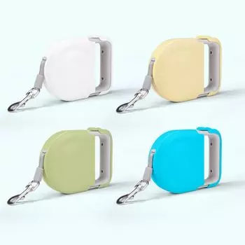 Retractable Dog Walking Rope Reflective Pet Towing Rope Automatic Dog Leash For Running жёлтый