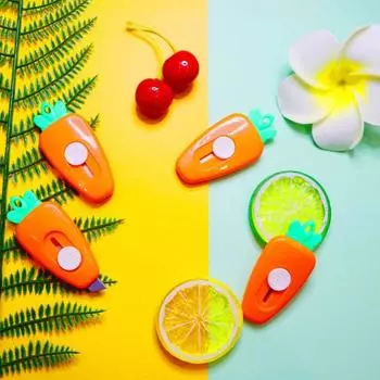 Retractable Paper Cutter Pocket Wrapping Tool Carrot Paper Cutter Box Cutters Office 1 pc