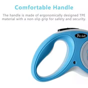 Retractable Pet Lead Hot Medium Large Dogs Walking Running Safety Rope Pet Supplies Durable Nylon Dog Leash розовый