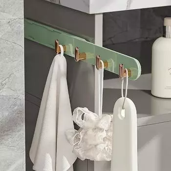 Retractable Wall Hook Push-Pull Type Kitchenware Storage Hook Kitchen Bathroom Towel Key Hook Organizer Storage Hook