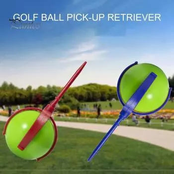 Ретривер для мячей для гольфа, ретривер для мячей для гольфа, дизайн с 4 когтями, стабильная ручка, портативный сборщик мячей, аксессуары для гольфа красный