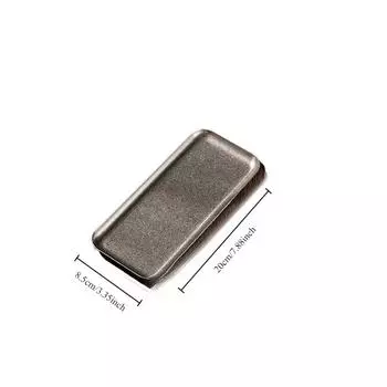 Ретро 304 нержавеющая сталь квадратный антикварный поднос для стейков креативный ресторан витрина десерт барбекю тарелка