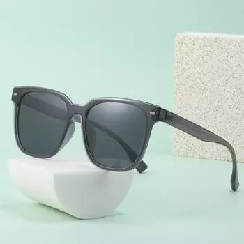 Ретро 90-е поляризованные солнцезащитные очки мужские квадратные солнцезащитные очки женские уличные очки