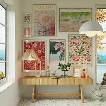 Ретро абстрактные танцоры Пикассо Пауль Клее печать плакатов холст живопись эклектичная галерея настенные художественные фотографии гостиная домашний декор 21x30cm No Framed