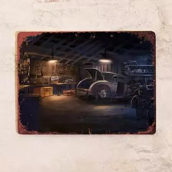 Retro Aluminum Painting Bar Home Wall Decoration Wall Sign 20x30 cm 30