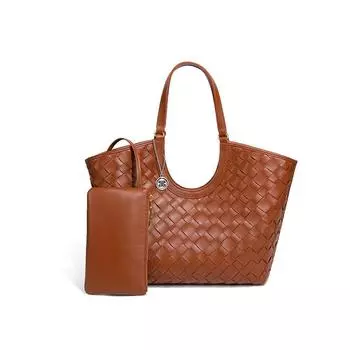 Retro and Trendy Single-shoulder Underarm Bag, High-quality Women s Hand-woven Bag, High-end Hand-held Vegetable Basket Mother Tote Bag