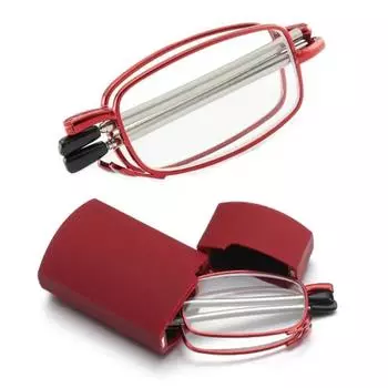 Ретро анти-синие лучи анти-УФ складные очки для чтения оправа вращающийся оптический компьютер мини портативные очки диоптрий 1