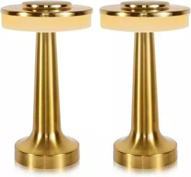 Ретро-бар светодиодные настольные лампы USB перезаряжаемые настольные лампы декор комнаты затемняемый ночной светильник кемпинговый светильник для бара спальня декоративный светильник золотистый