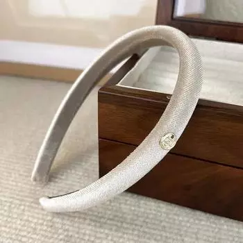 Ретро бархатные текстурированные золотые повязки на голову для женщины девушки темперамент обруч для волос простые красочные резинки для волос модный новый головной убор