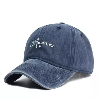 Ретро бейсболки с надписью Mama для мужчин и женщин, модные, состаренные, повседневные, из выстиранного хлопка, унисекс, регулируемые, от солнца, кепка в стиле хип-хоп