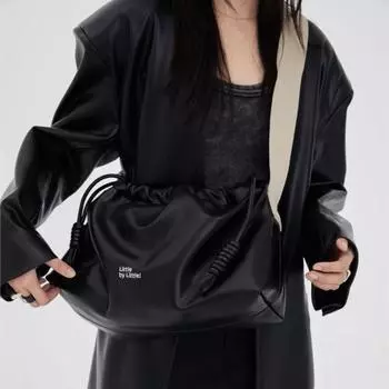 Ретро черные сумки на ремне женские кожаные сумки большой емкости женские винтажные байкерские сумки-мессенджеры шикарные