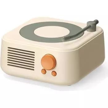 Ретро Bluetooth-динамик, Bluetooth-динамик в старомодном классическом стиле, портативный Bluetooth-динамик для домашнего декора офиса, винтажный Bluetooth-динамик