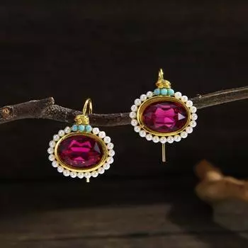 Ретро Богемные Серьги Для Женщин Бохо Этнические Подвесные Серьги Украшения Для Ушей Для Женщин Подарки