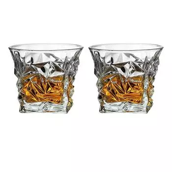 Ретро бокал для красного вина, бокалы для шампанского, виски, прозрачная винная посуда для вечеринок, европейские креативные стаканы для питья, стакан для холодных напитков 2pcs