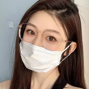 Ретро большая оправа, художественная близорукость, очки с защитой от синего света, прозрачная оправа для очков Tr90 для женщин