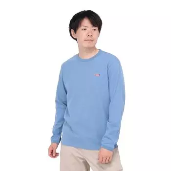 Retro Booby Logo Brushed Blue [Chums] L/S T-Shirt Men s Lt.